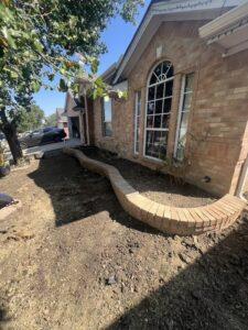 completed foundation repair of a dallas home