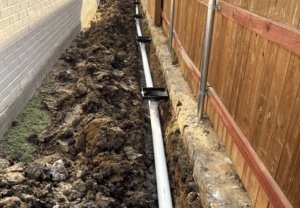 Water Drainage Install