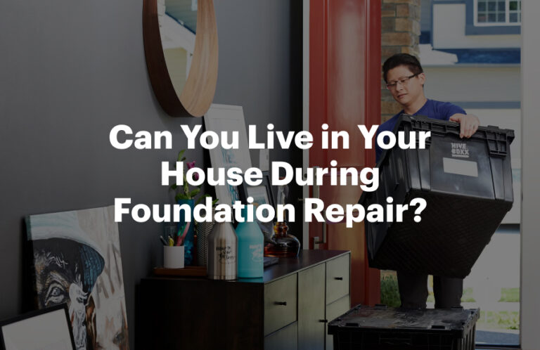 Can You Live in Your House During Foundation Repair?