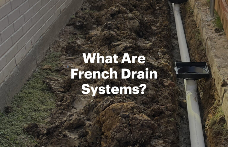 What Are French Drain Systems?